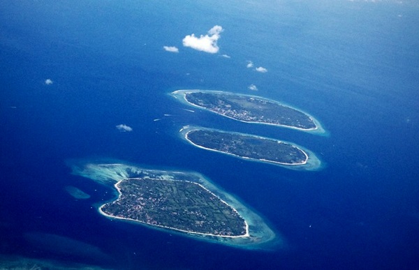 Penampakan Trio Gili Lombok