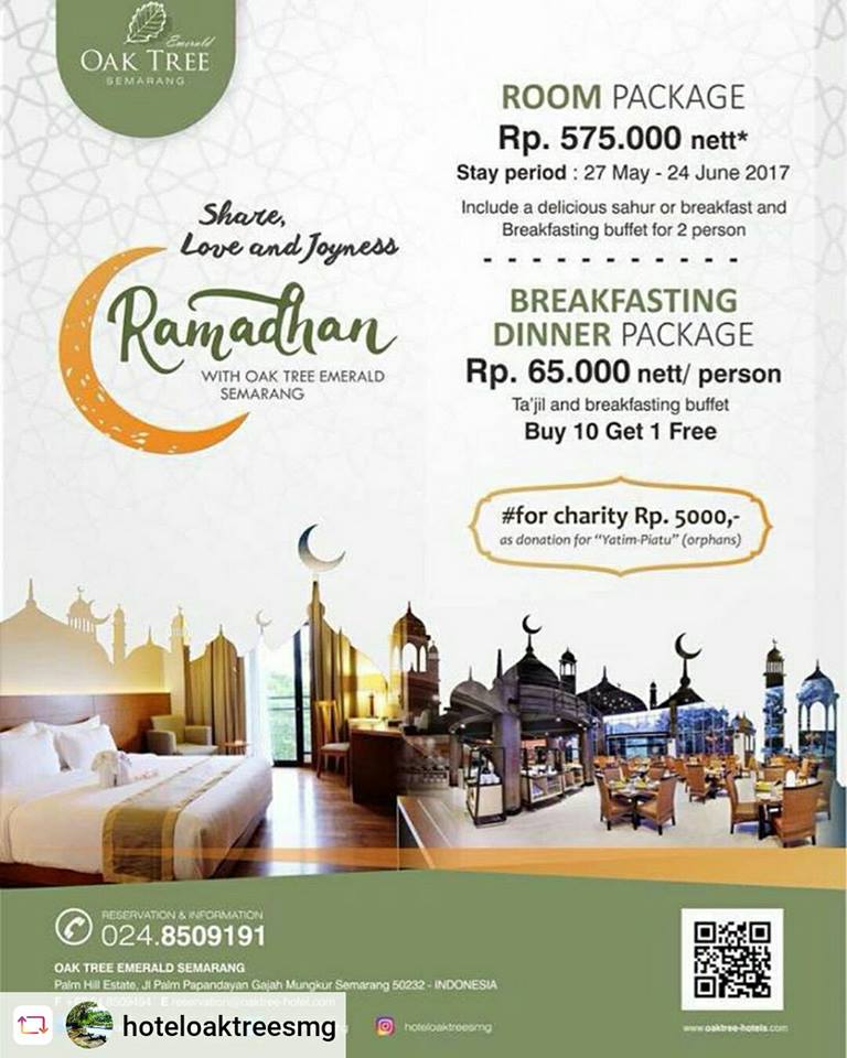 Hotel Oak Tree Semarang Buka Bersama